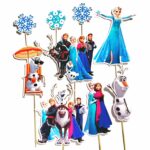 Frozen | Ľadové kráľovstvo zápichy, dekorácia na tortu