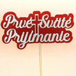 Prvé sväté prijímanie zápich, dekorácia na tortu