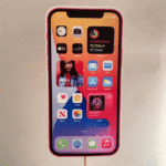 iphone mobil zápich, dekorácia na tortu