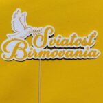 Sviatosť birmovania zápich, dekorácia na tortu