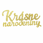 krásne narodeniny zápichy, dekorácia na tortu