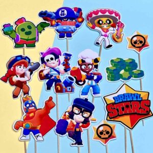 brawlstars zápichy, dekorácia na tortu