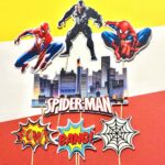 avengers spiderman zápichy, dekorácia na tortu