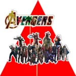 avengers dekorácie, ozdoba zápich na tortu k narodeninám