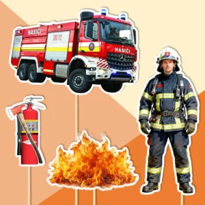 hasic 2 dekorácie, ozdoba zápich na tortu k narodeninám